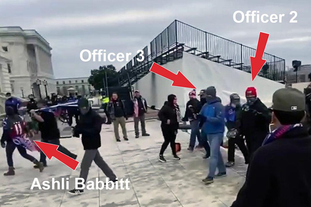 Undercover DC Police Officer Pushed Protesters Toward Capitol, Climbed Over Barricade: Court Filing