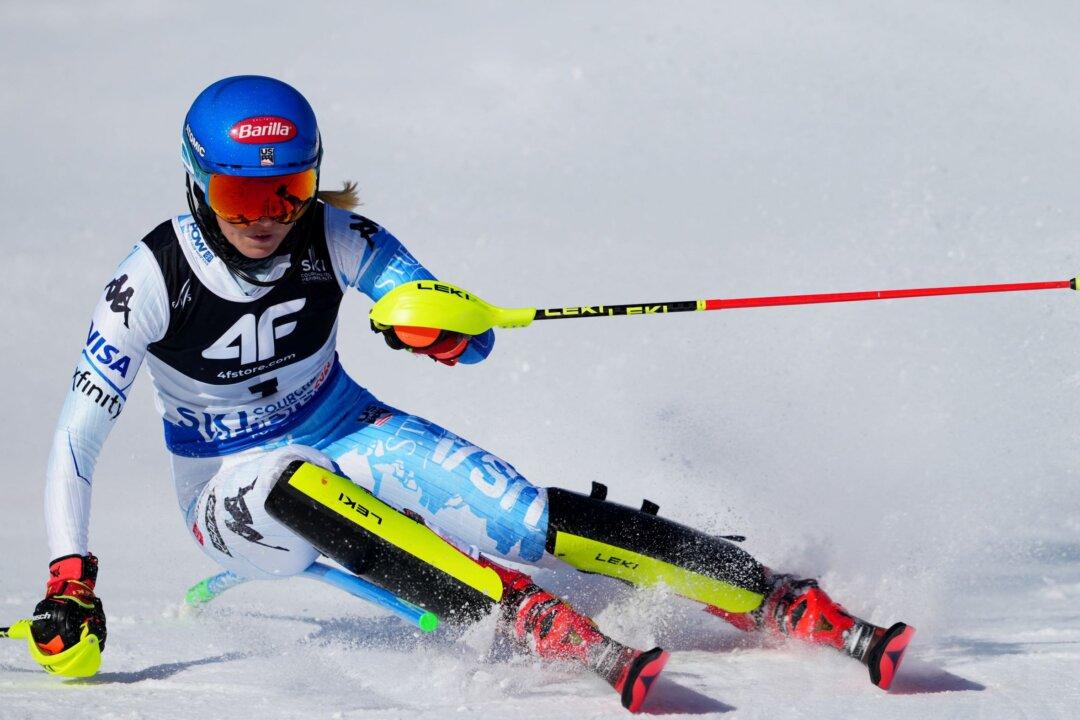 Shiffrin Sets Pace in World Championships Slalom