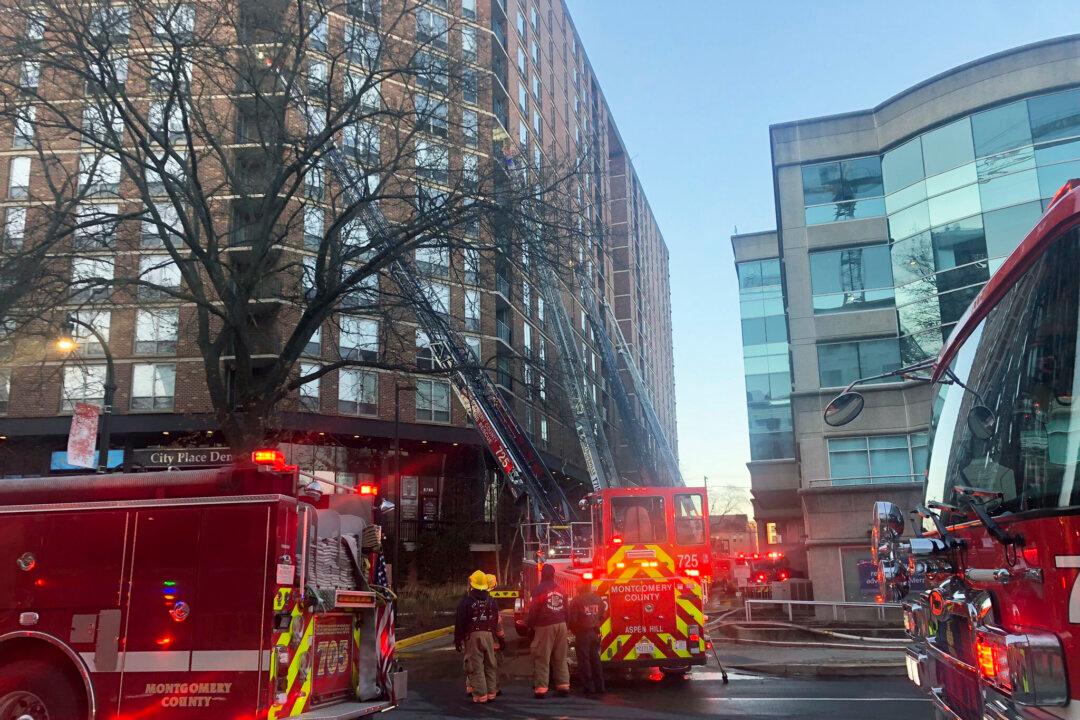 High-Rise Fire Kills One, Displaces 400 Residents in DC Suburb