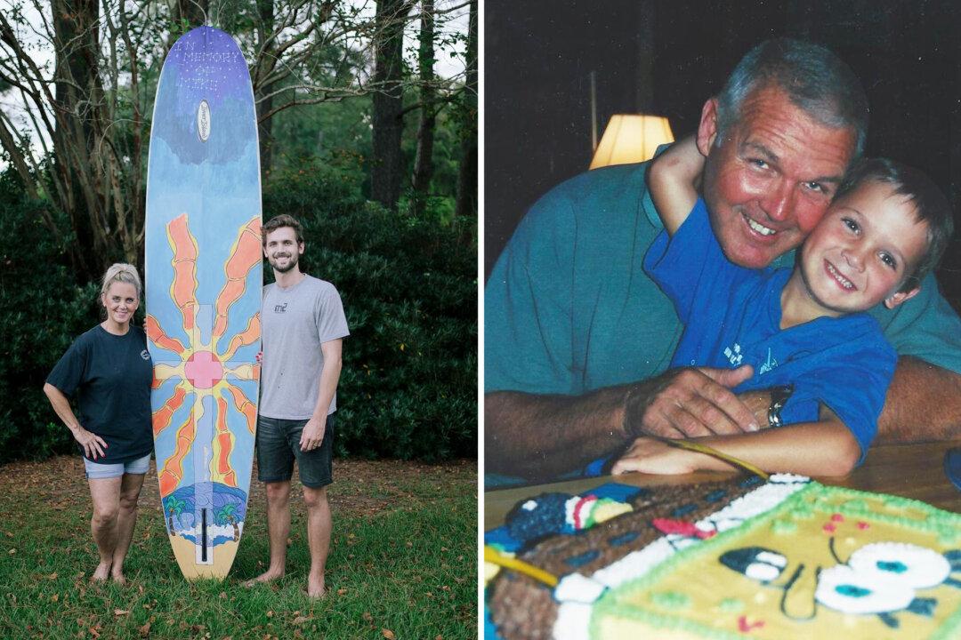 Son Tracks Down Late Dad’s Lost Surfboard, Reconnecting With People Who Loved Him Most