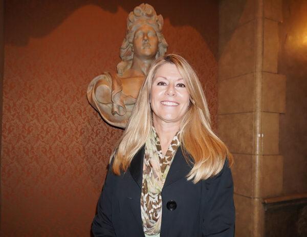Jennifer Flowers at Shen Yun Performing Arts at the Orpheum Theatre, on Feb. 22, 2023. (Sherry Dong/The Epoch Times)