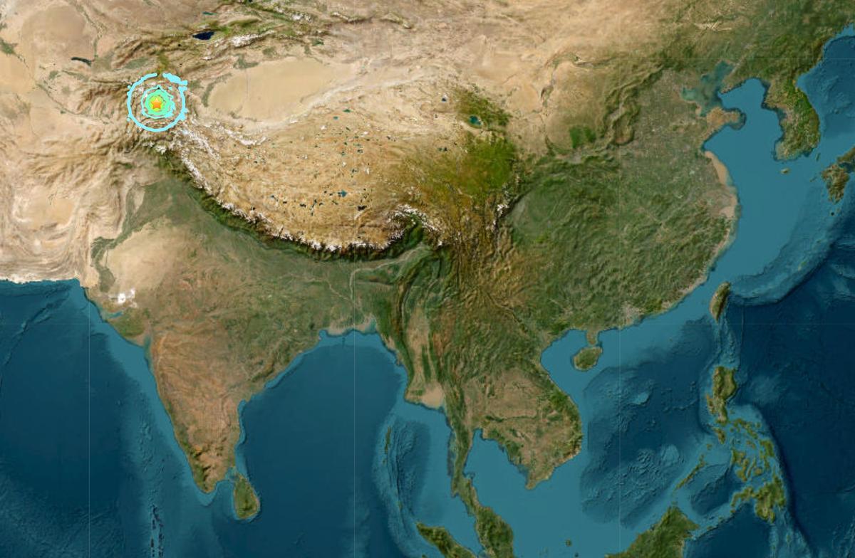 Magnitude 7.2 Earthquake Strikes Tajikistan, Near Border With China