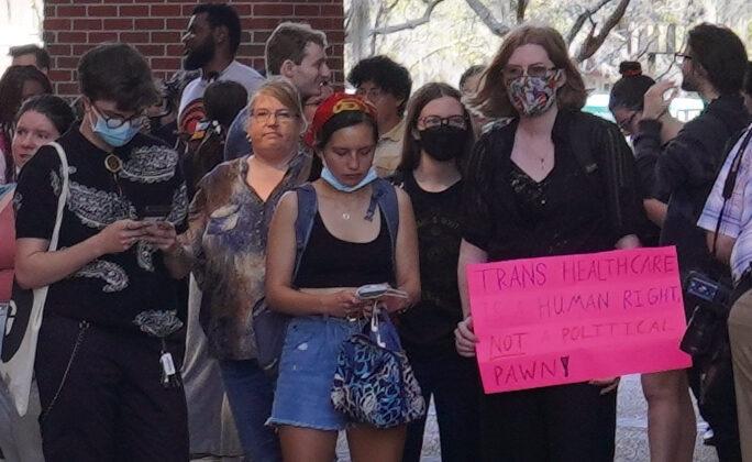 Hundreds of Florida College Students Walk Out to Protest Against DeSantis’s Move Against Leftist Ideology