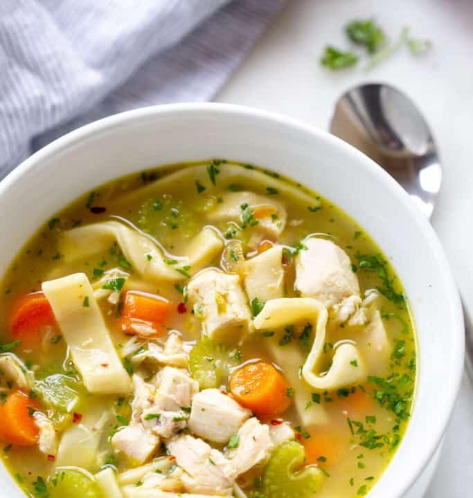 Homemade Chicken Noodle Soup