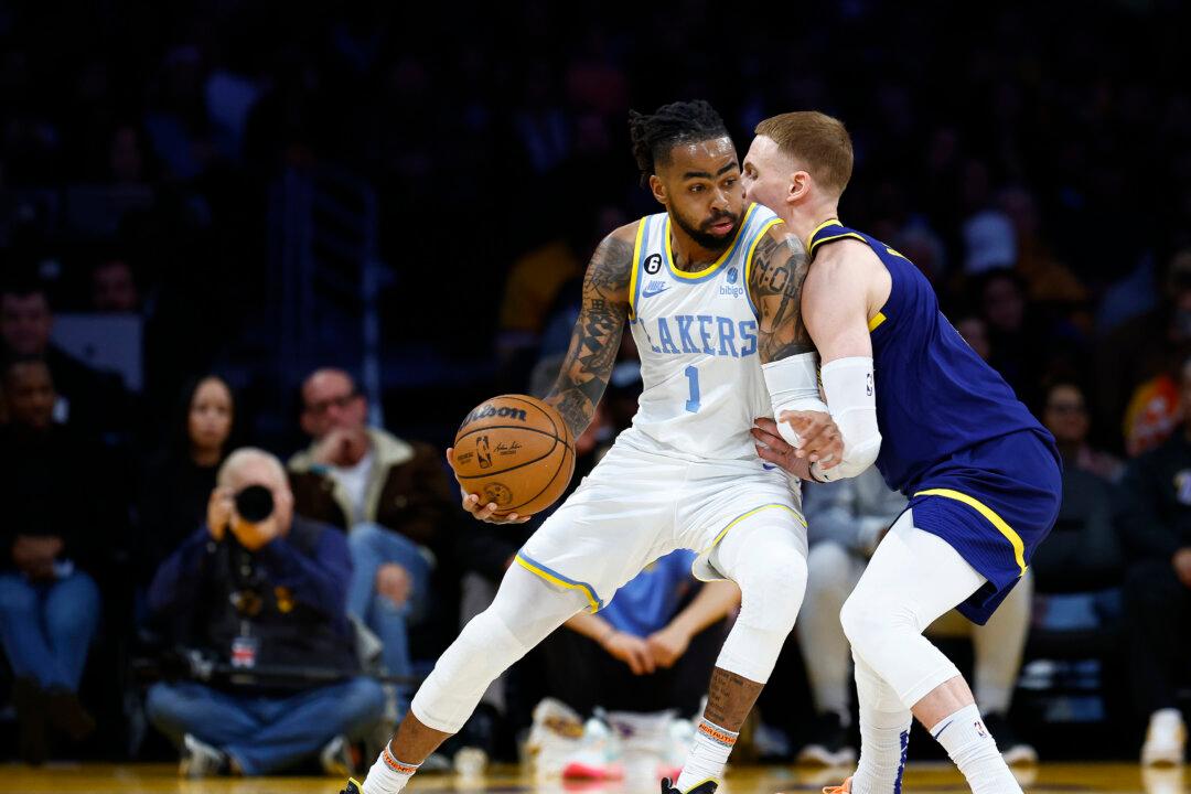 Malik Beasley Scores 25 Points, Lakers Beat Warriors 124–111