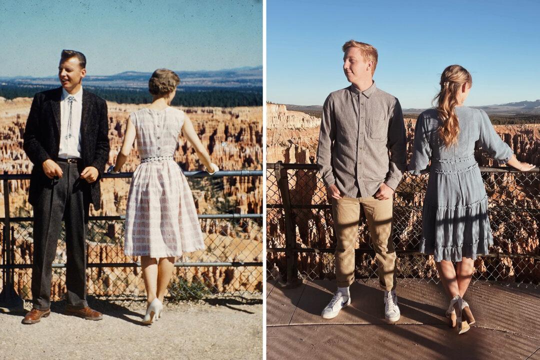 ‘The Most Romantic Place’: Woman Relives Grandma’s Love Story With Engagement Photo at Bryce Canyon, 63 Years Later