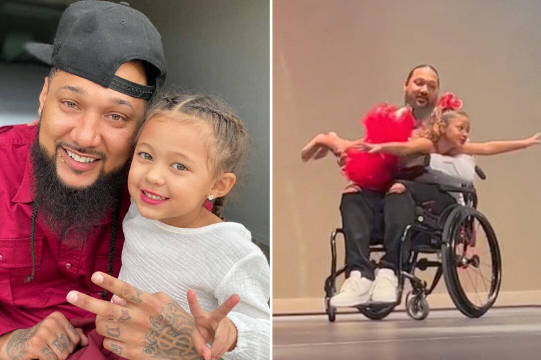 VIDEO: Dad Hit by Drunk Driver Refuses to Let Injuries Hold Him Back From Daddy-Daughter Dance