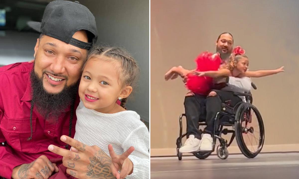 VIDEO: Dad Hit by Drunk Driver Refuses to Let Injuries Hold Him Back From Daddy-Daughter Dance