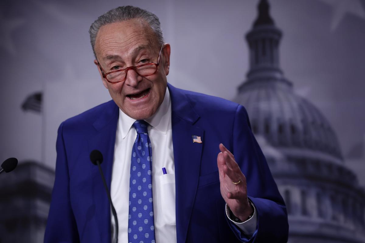 Schumer Calls McCarthy’s Decision to Share Jan. 6 Footage ‘Despicable’