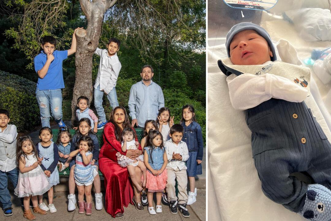 Mom Welcomes Baby 17, Keeps Family Tradition of Giving All Kids Names Beginning With ‘C’