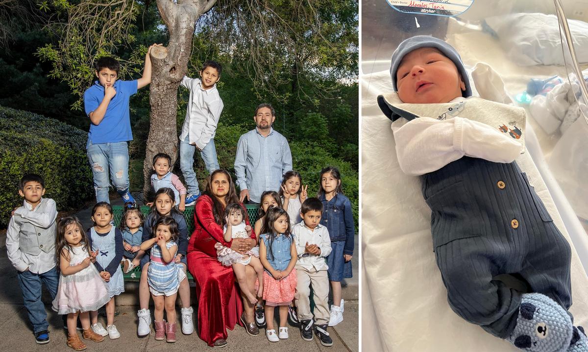 Mom Welcomes Baby 17, Keeps Family Tradition of Giving All Kids Names Beginning With ‘C’