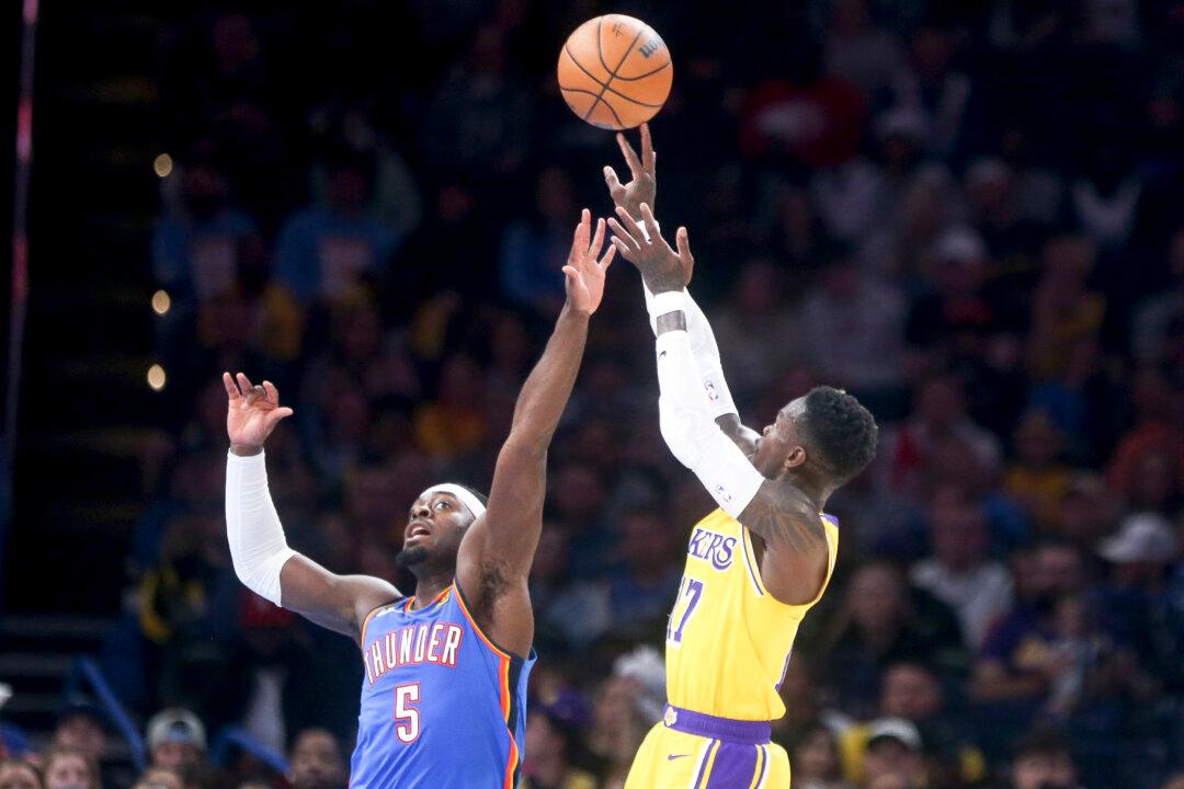 Lakers Get Past Thunder While Missing Two Superstars