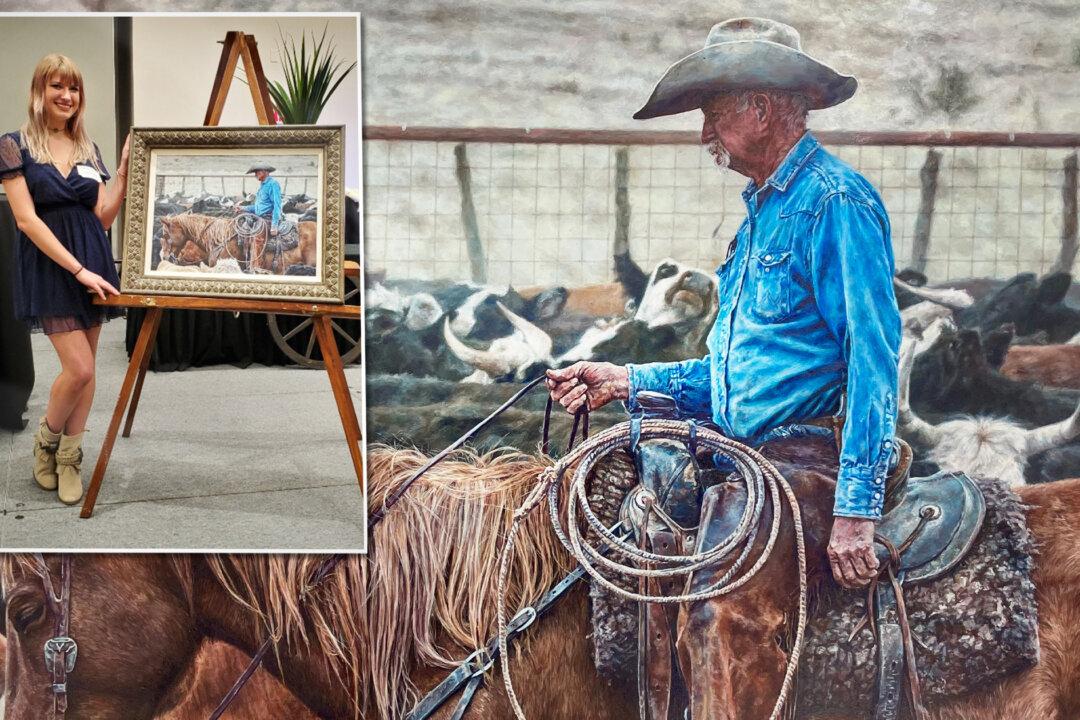Teen Cowboy Artist Named ‘Grand Champion’ at Rodeo Art Show, Will Take Home $30,000 After Auction