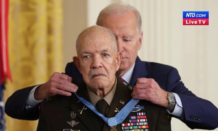 Biden Awards Medal of Honor to Retired Army Col. Paris Davis