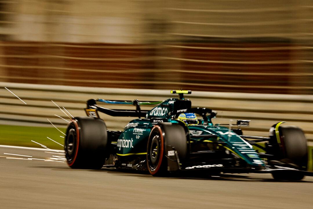 Alonso Says His Aston Martin Is ‘Too Good to Be True’