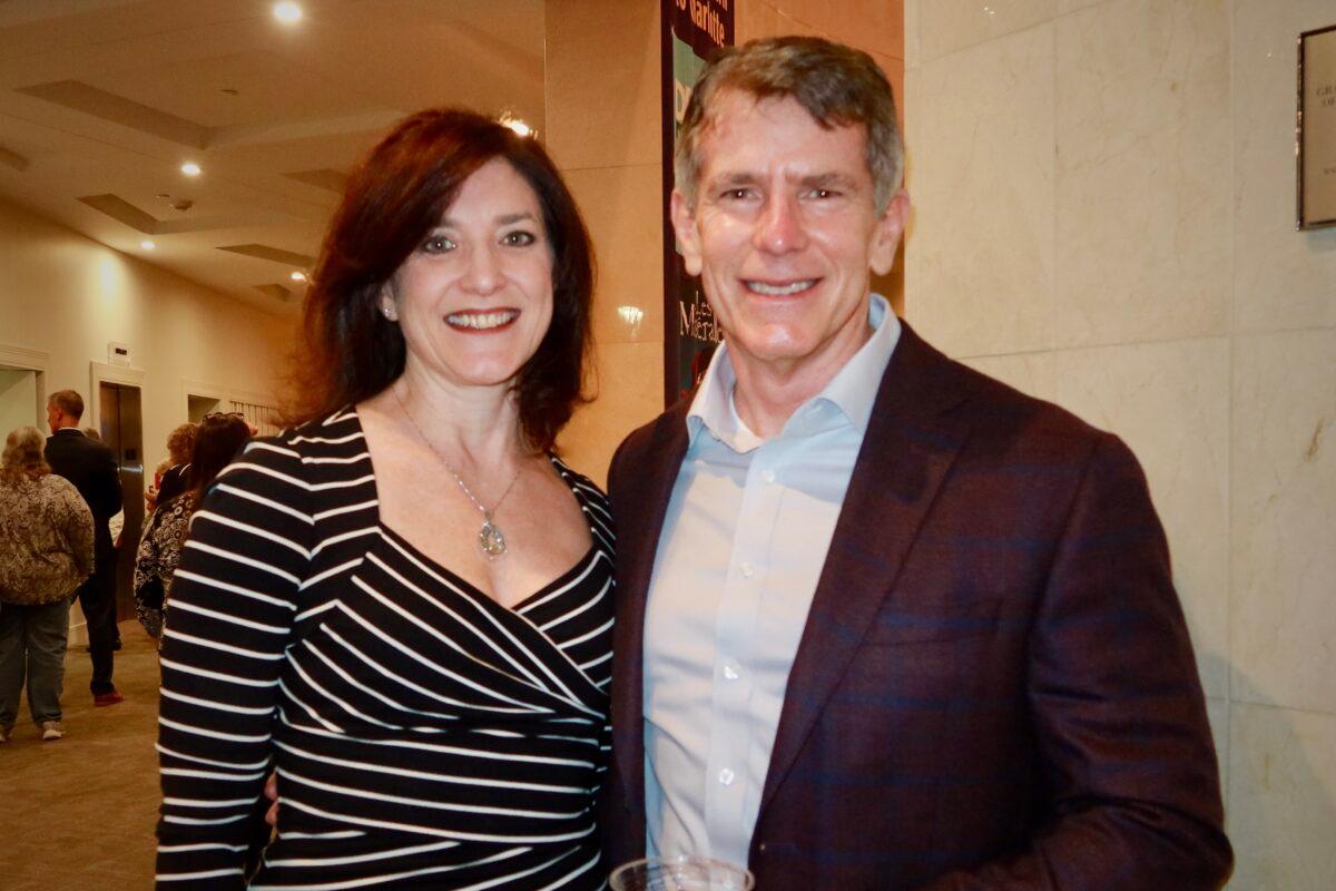 Jonathan and Alison Bales attended Shen Yun Performing Arts at the Belk Theater at Blumenthal Performing Arts Center, in Charlotte, S.C. on March 3. (Nancy Bao)