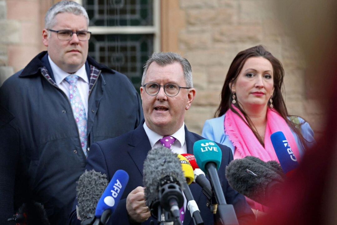 DUP Says It Will Vote Against New UK–EU Deal on Post-Brexit Trading in Northern Ireland