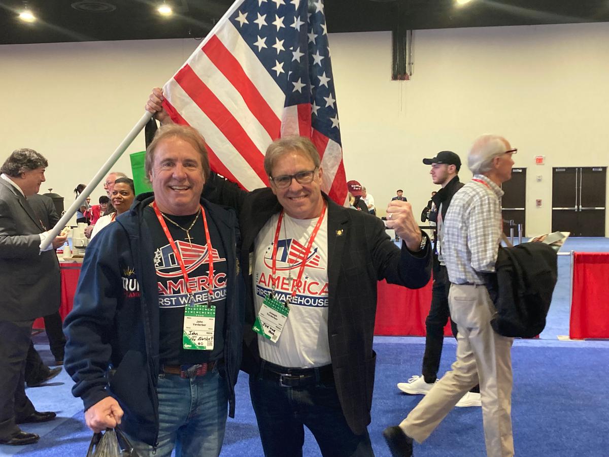 Trump Is ‘Only Choice for America,’ Flag-Waving Supporter, Others Say at CPAC