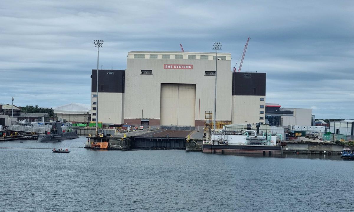 Two People Taken to Hospital After BAE Systems Nuclear Shipyard Fire
