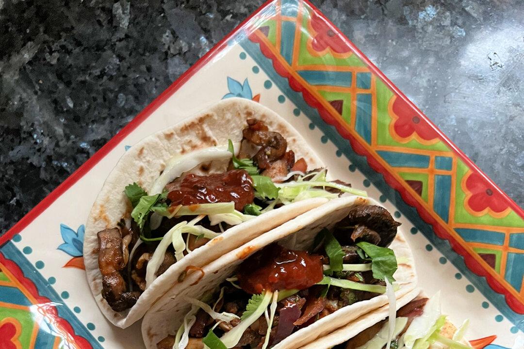 Vegetarian Mushroom ‘Chorizo’ Tacos