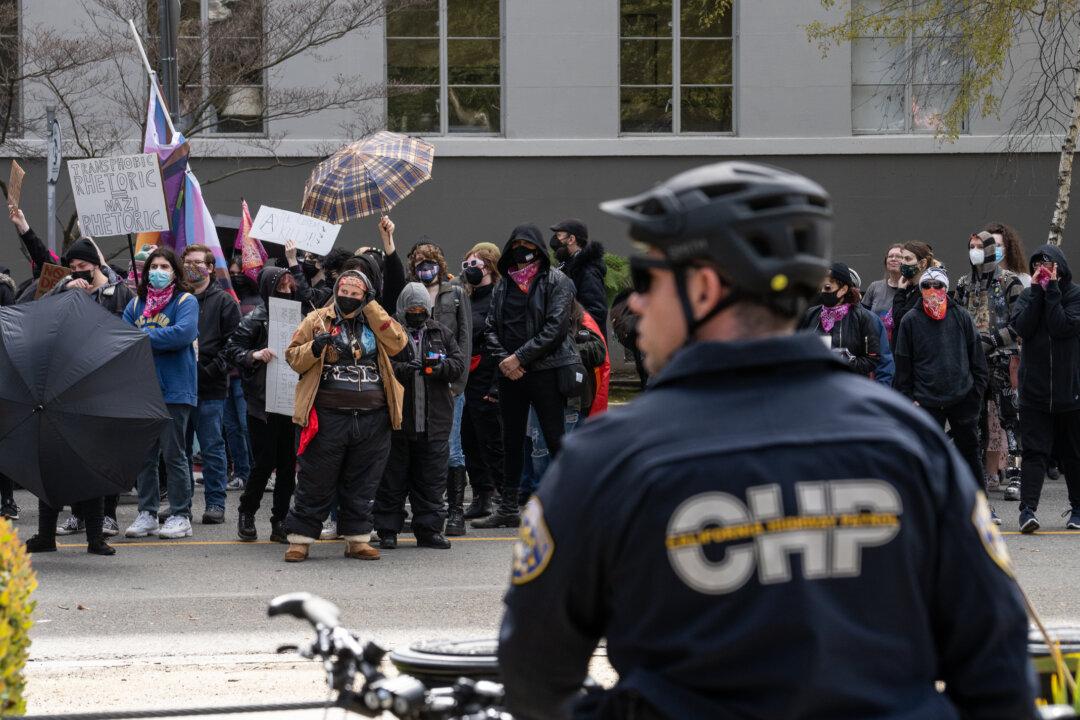 Antifa Assaults Journalists, Observers Ahead of Detransitioner Rally in California