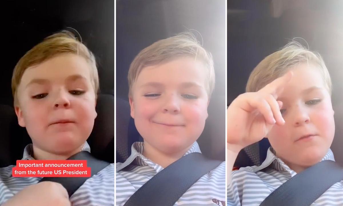 VIDEO: 6-Year-Old Who Wants to Become the President Makes His Case for a 3-Day Weekend