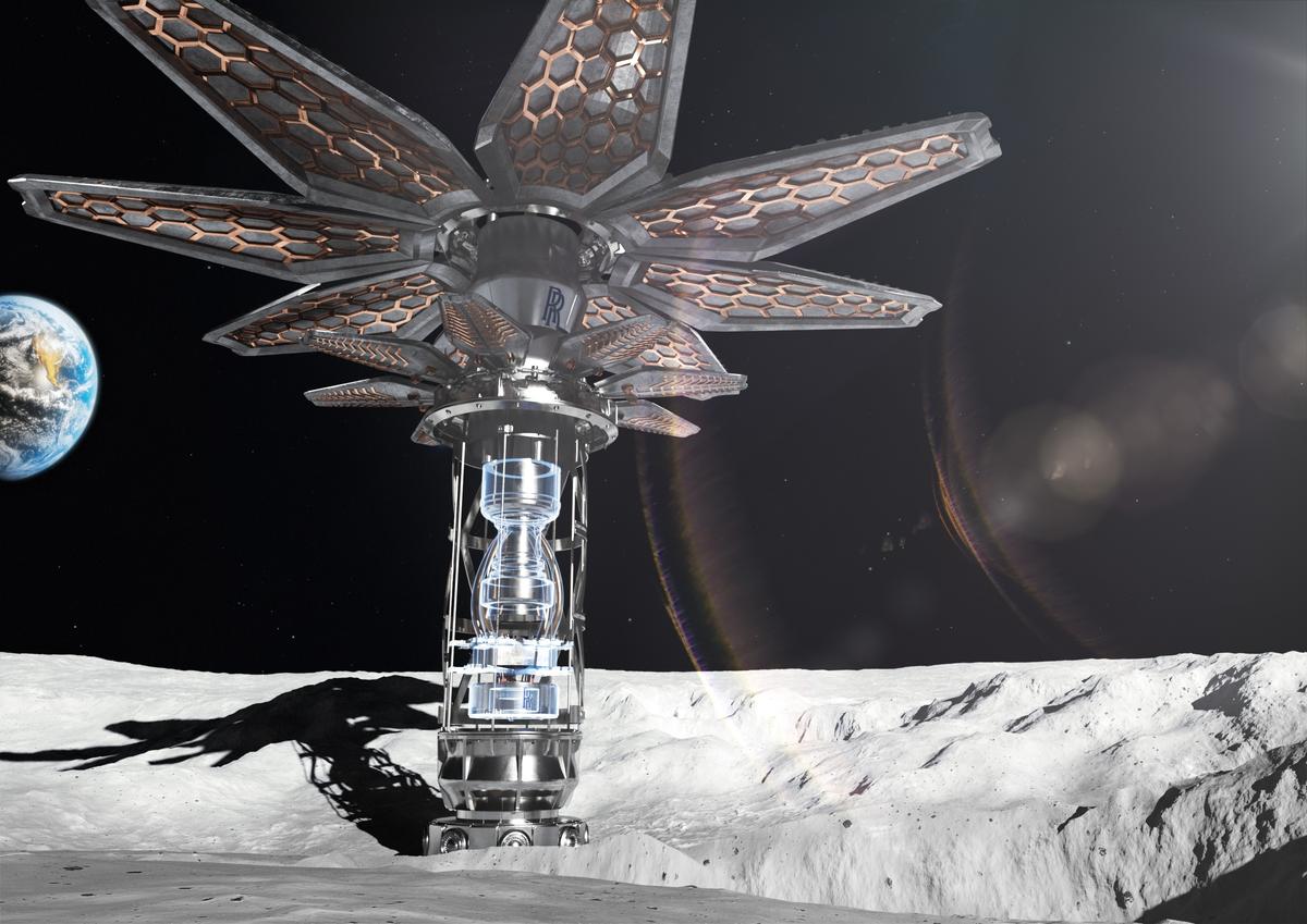 Rolls-Royce Receives UK Funding to Develop Nuclear Reactor for Moon Exploration