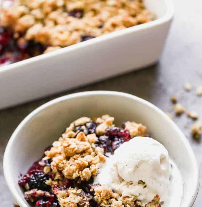 Triple Berry Crisp
