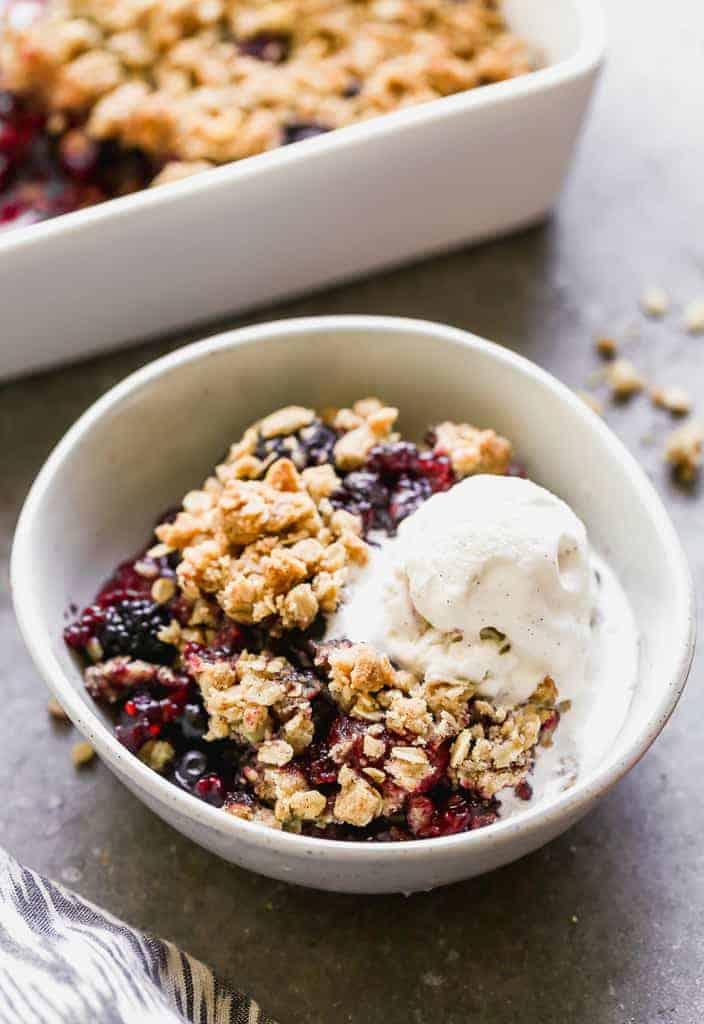 Triple Berry Crisp