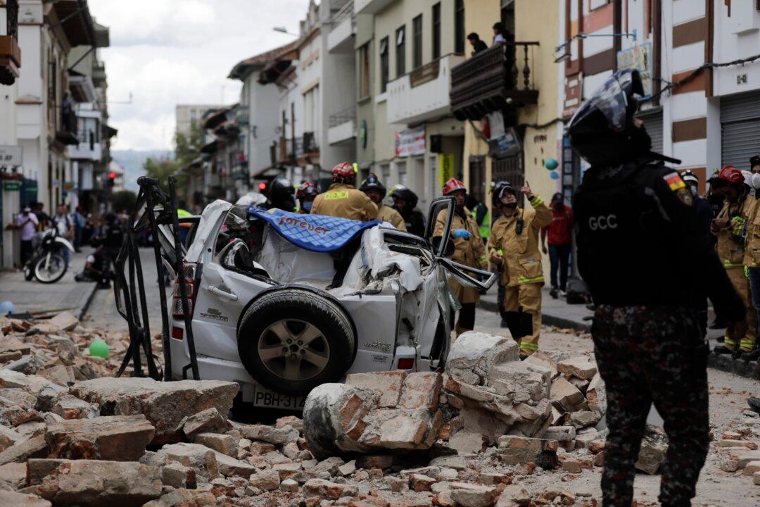 Magnitude 6.8 Earthquake Shakes Ecuador; at Least 14 Deaths Reported