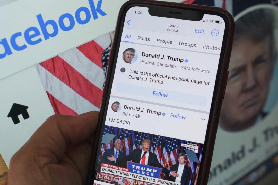 Trump Breaks Silence With First Facebook Post Since 2-Year Ban