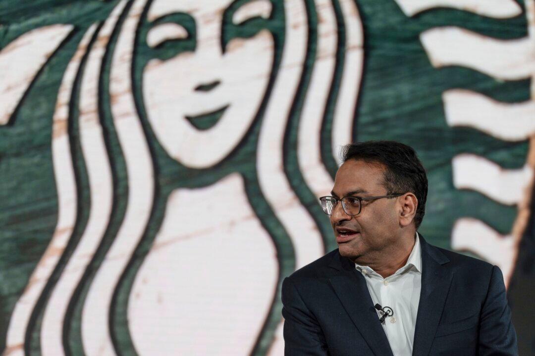 Starbucks New CEO Laxman Narasimhan Takes His Seat