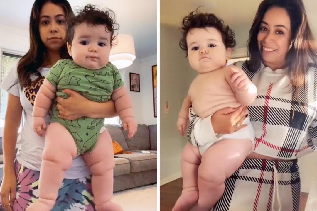 At One Year Old, Big Baby Was Half the Size of His Mom—Look How Cute He Is Today