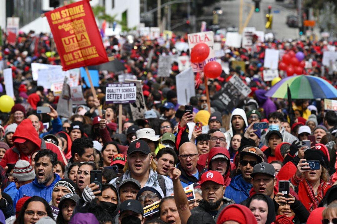 LAUSD Strike Demonstrates Massive Union Power