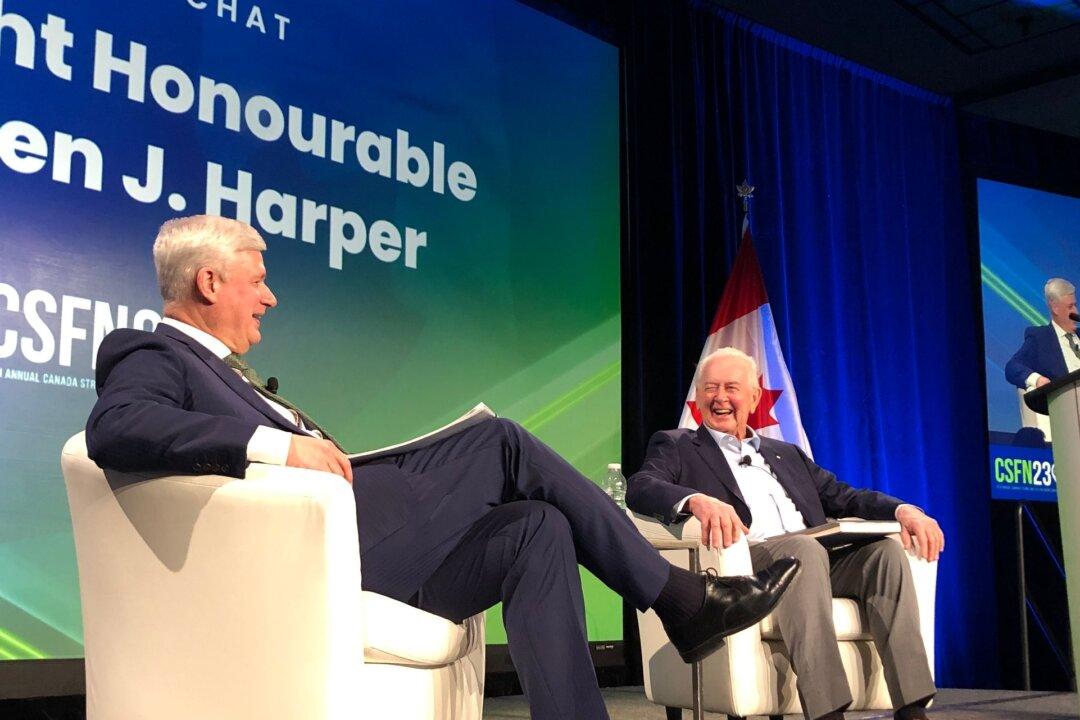Former PM Harper Says Canada Needs a ‘Conservative Renaissance’