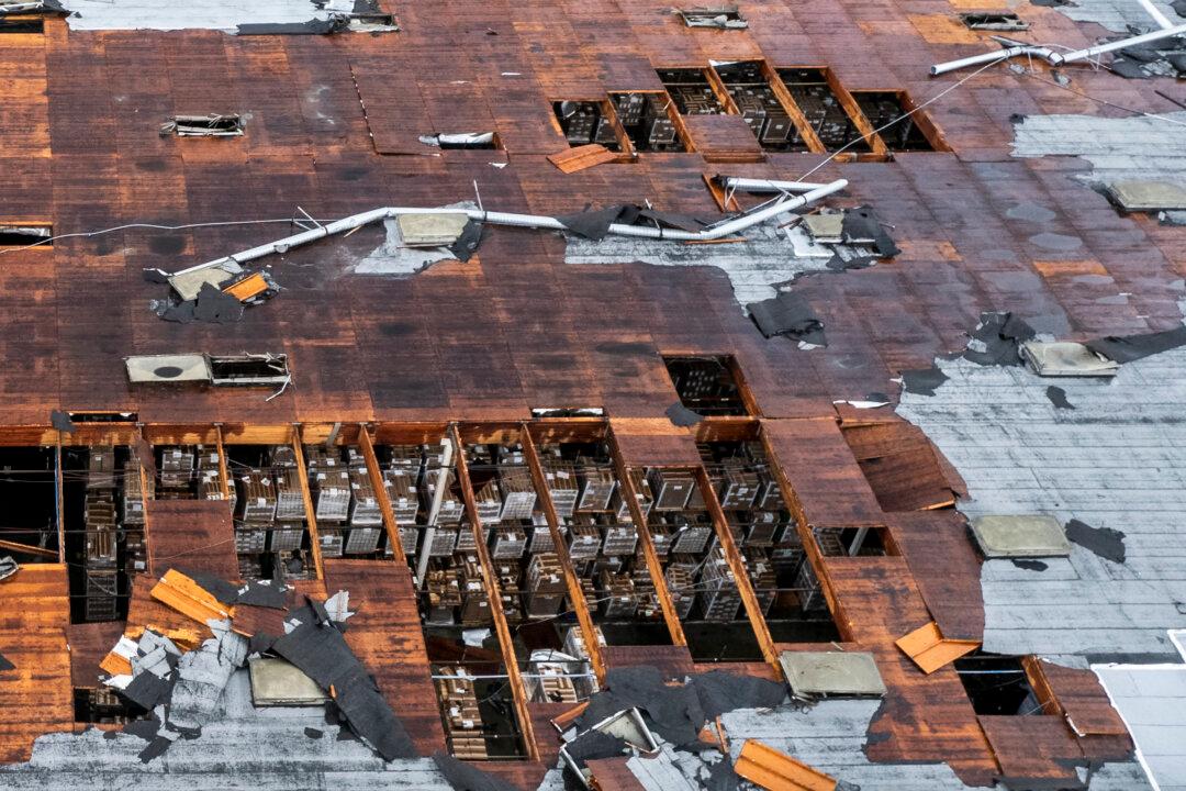 Rare Tornado Near Los Angeles Rips Building Roofs; 1 Injured