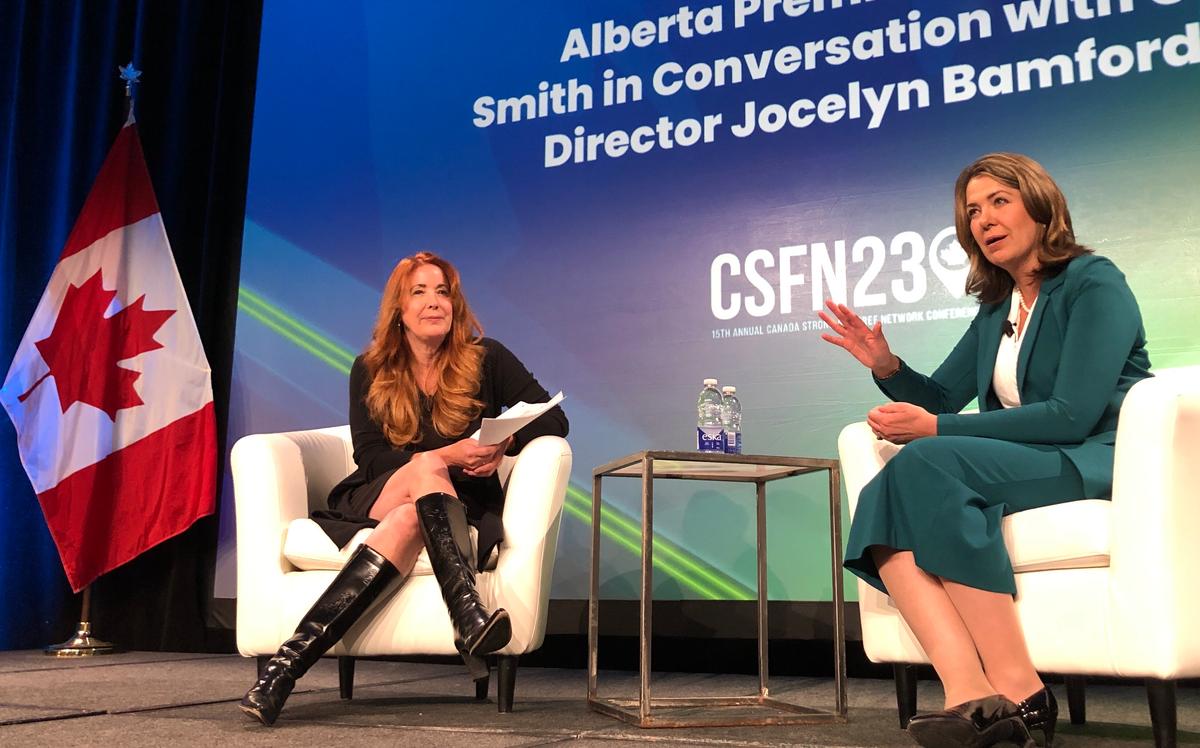 Alberta Premier Danielle Smith Says Conservatives Must Apply Their Values to Delivery of Public Services