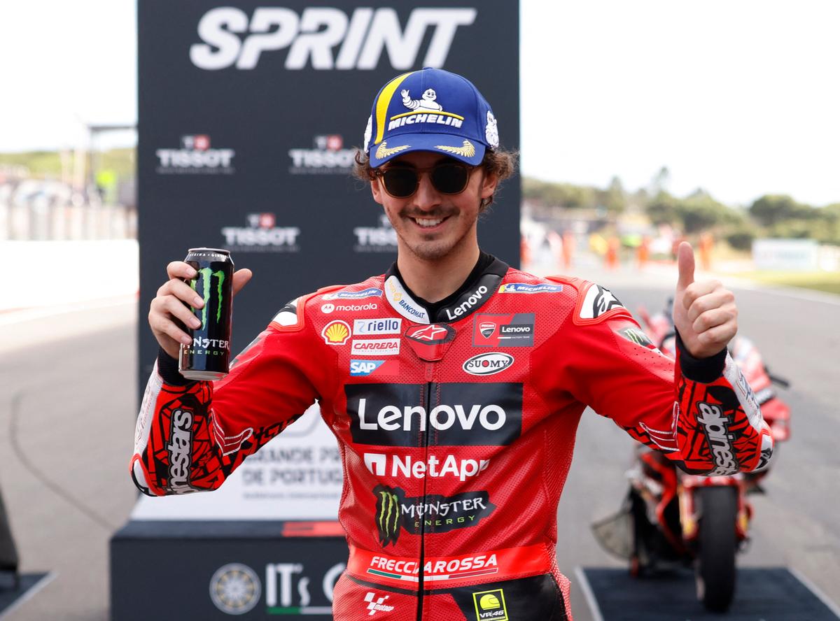 Bagnaia Wins First Ever MotoGP Sprint at Portuguese Grand Prix