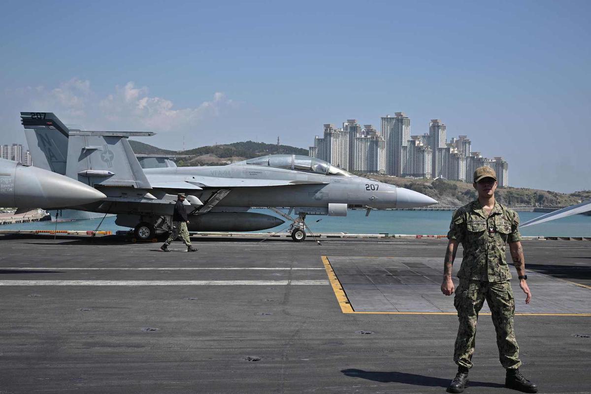 US Carrier Strike Group Arrives in South Korea in Show of Support as North Korea Tests Missiles