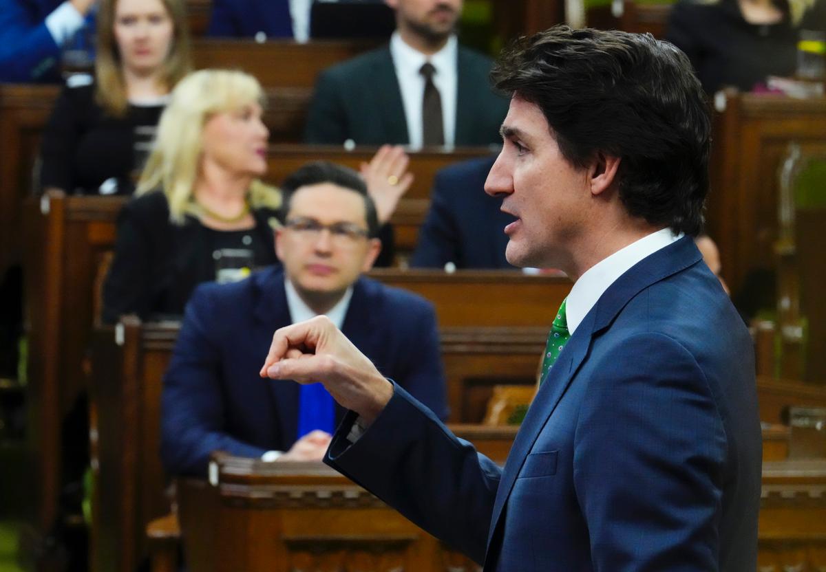 Trudeau, Poilievre Spar in House Over Rising Violent Crime Rates