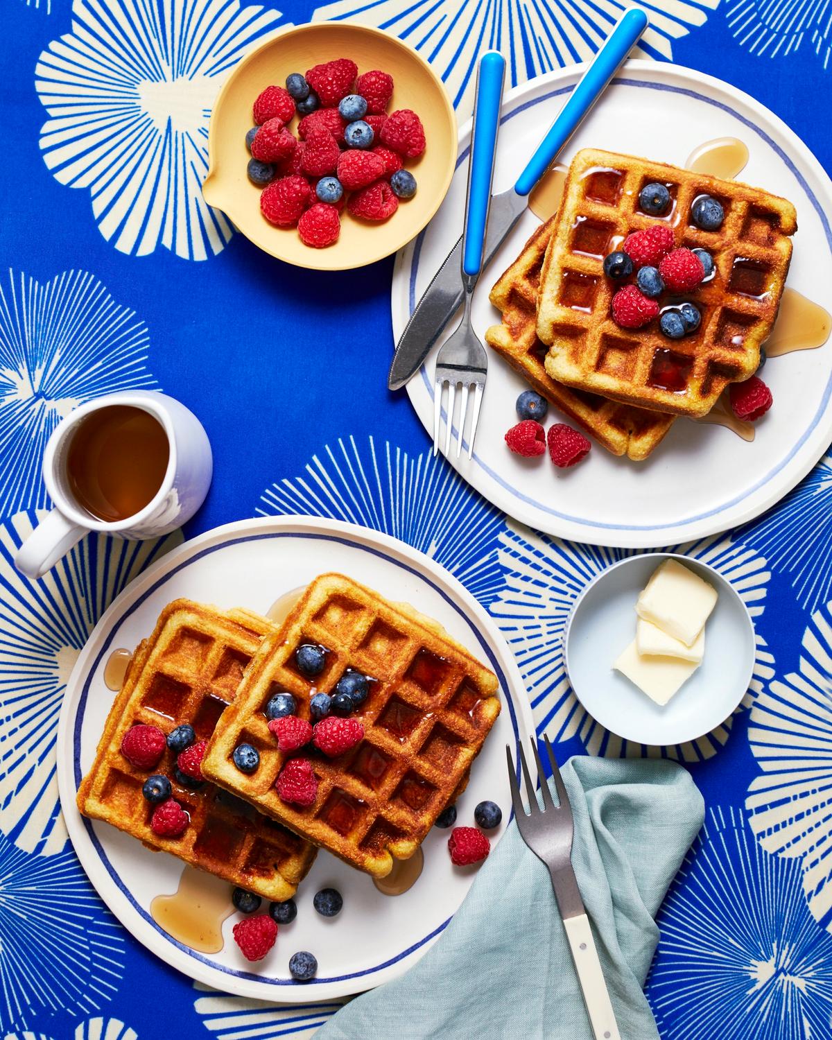 Brown Sugar Cornmeal Waffles Transport Me Back to My Grandmother’s Kitchen