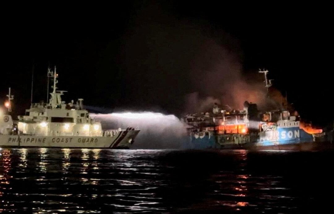 Fire on Philippine Ferry Kills 29, Including Children; 225 Rescued