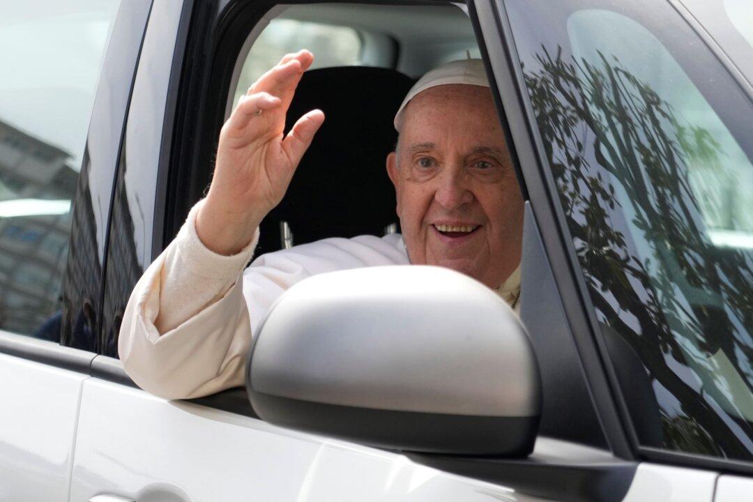 Pope Francis Leaves Hospital; ‘Still Alive,’ He Quips