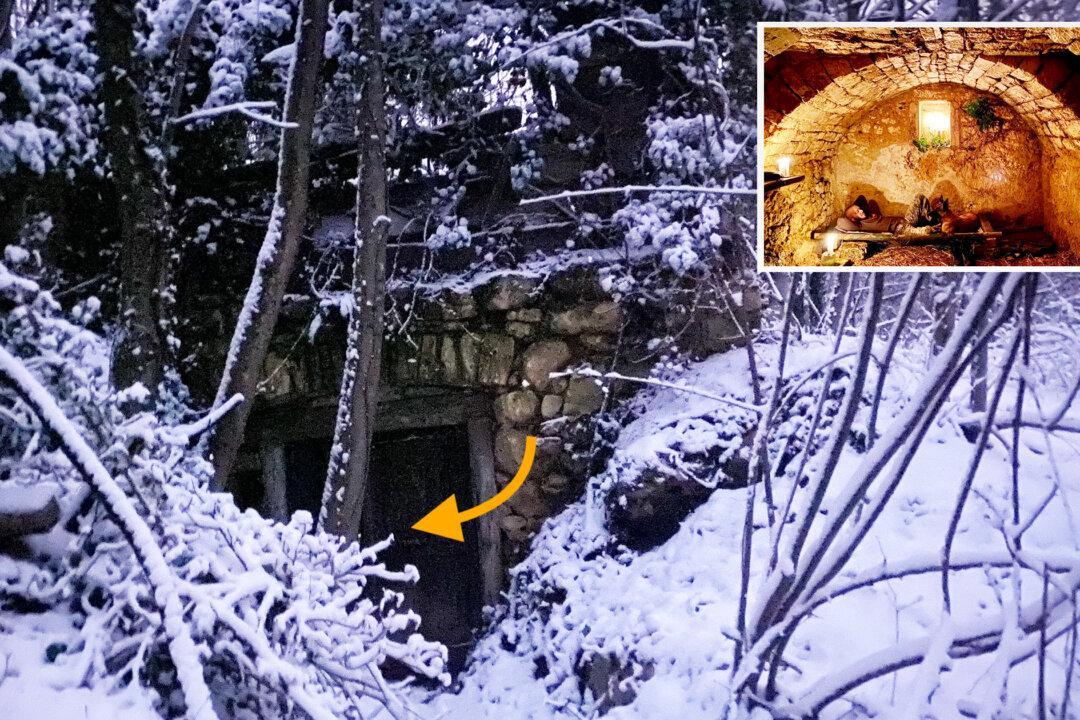 VIDEO: Man and His Dog Turn Abandoned Bunker Into Warm, Cozy Blizzard Shelter—Check It Out