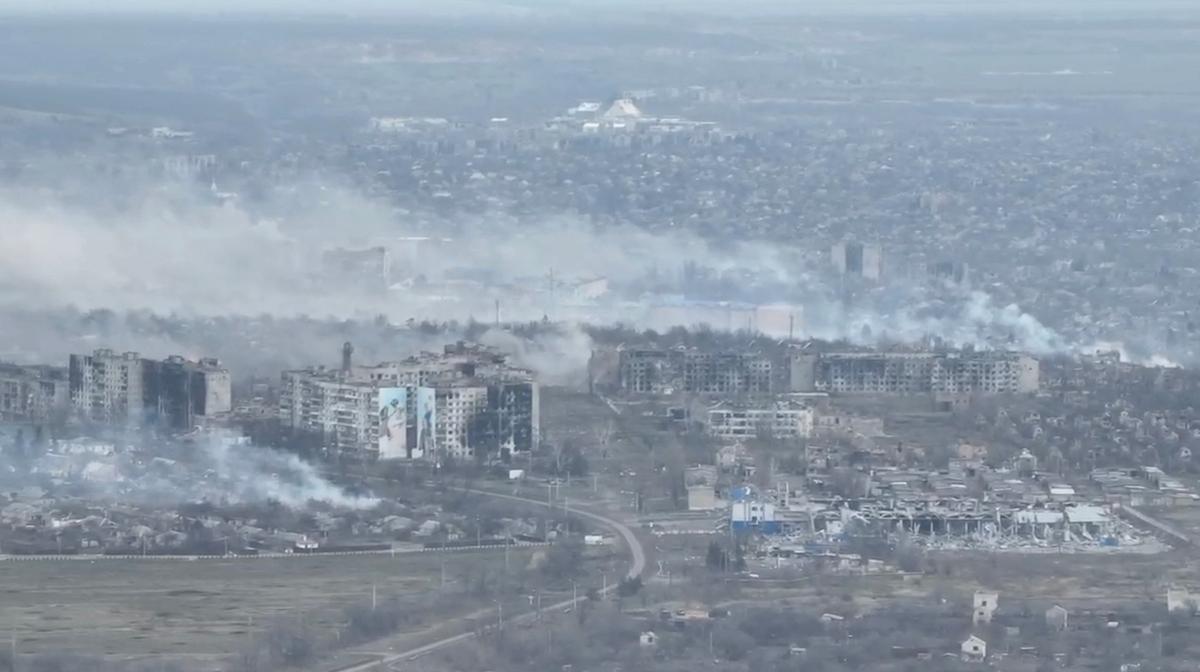 Ukraine Claims Its Forces Fight On in Bakhmut Despite Russian Claim to Have Taken It