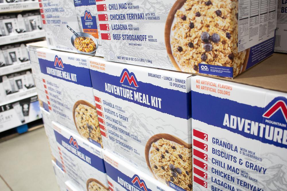 Just-add-water, freeze-dried meals often pack less of a nutritional punch, but are lightweight and very useful for bug-out bags or emergencies. (The Image Party/Shutterstock)