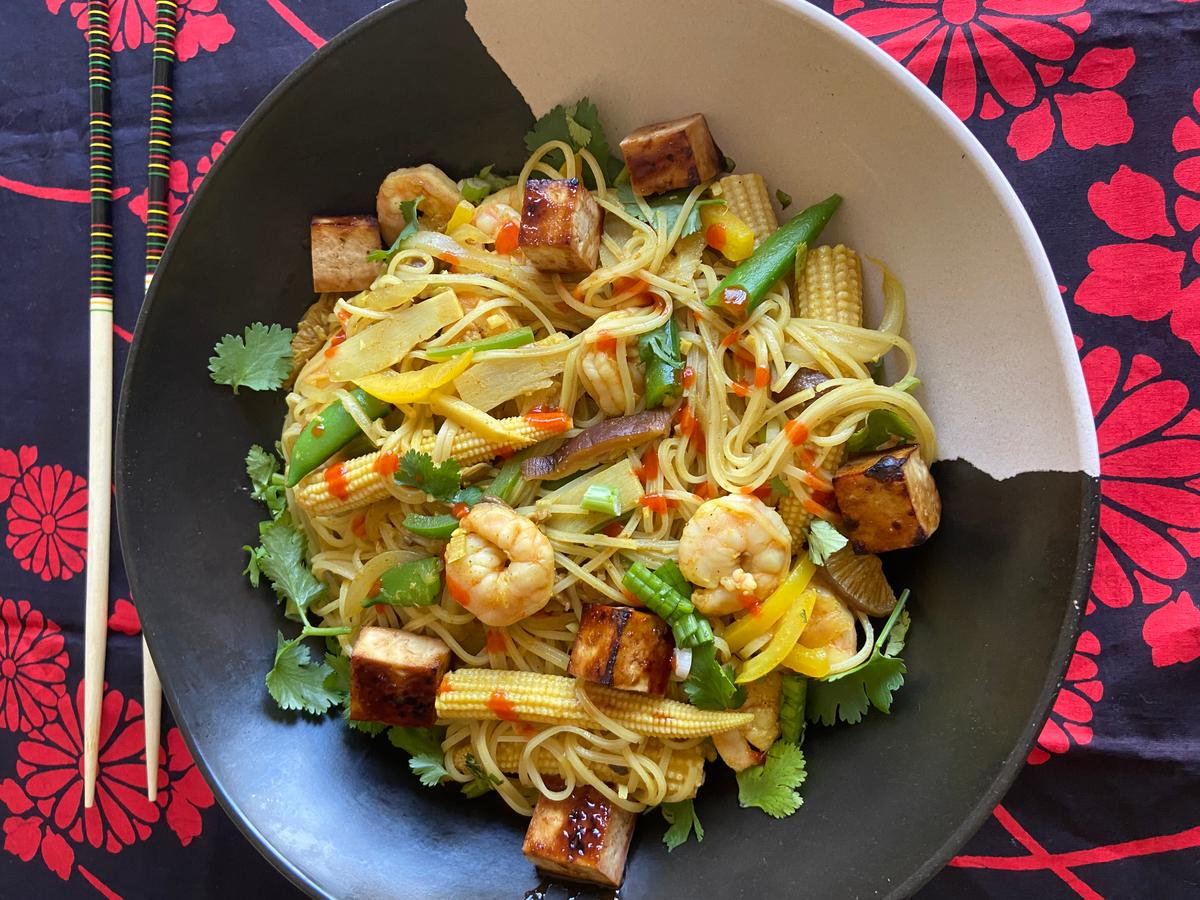 Early Spring Days Prove Perfect for a Hearty Vegetable Stir-Fry