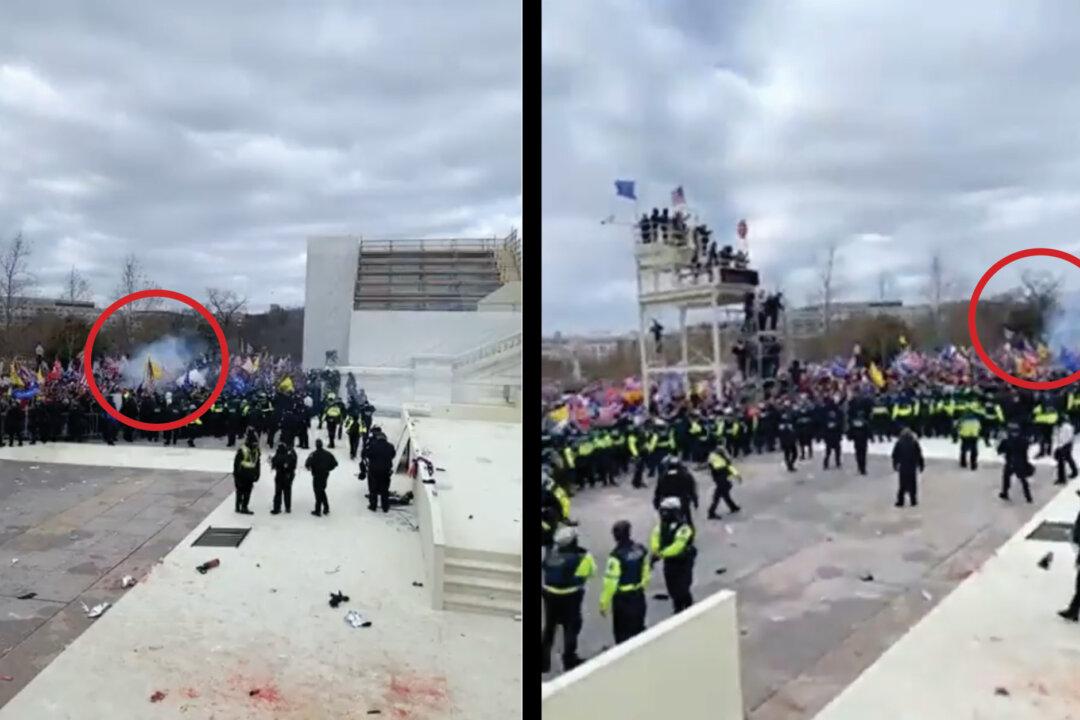 Undercover Video Captured 40 Munition Blasts in Jan. 6 Crowds at US Capitol