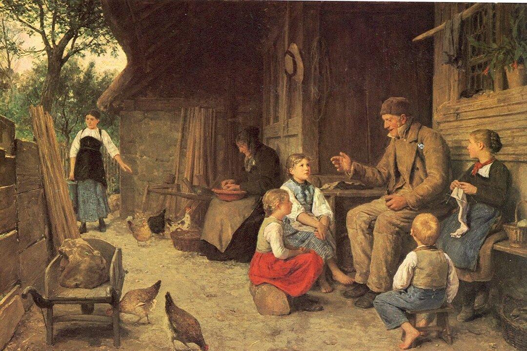 Family Fables: Albert Anker’s ‘Grandfather Telling a Story’