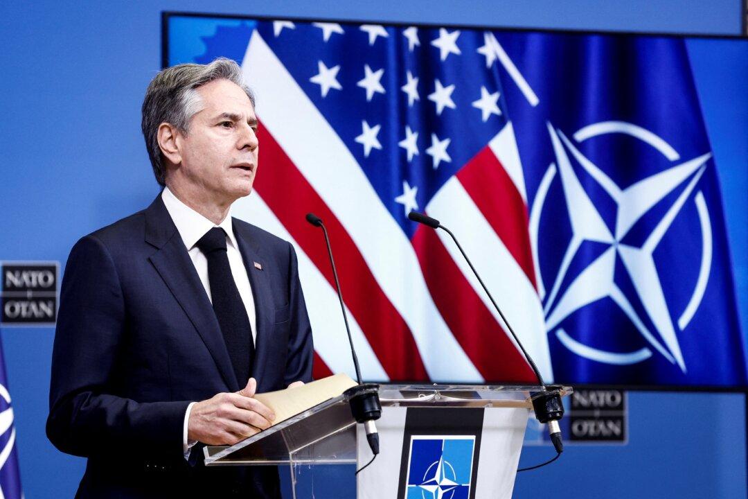 Blinken Says Trump’s Case ‘Did Not Come Up’ in Talks With NATO Allies